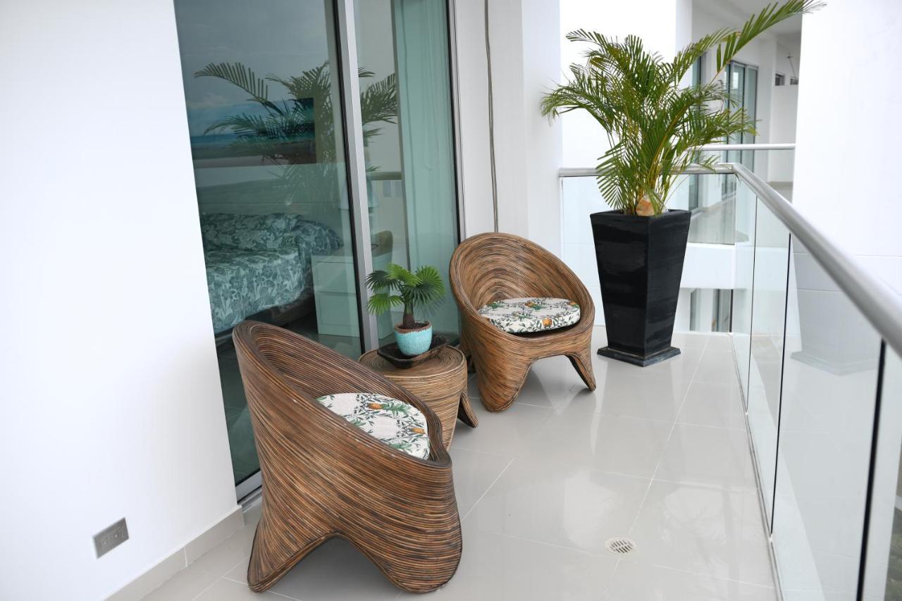 Hermoso Apartamento Con Todas Las Comodidades Acceso Directo A La Playa Morros Epic Sector La Boquilla Cumple Protocolos De Bioseguridad Cartagena エクステリア 写真