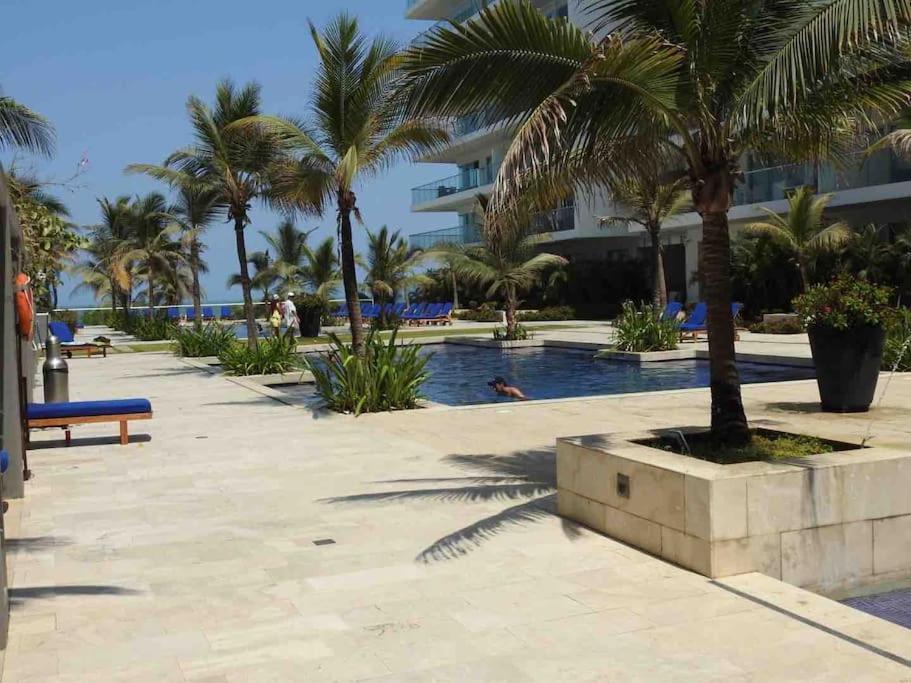 Hermoso Apartamento Con Todas Las Comodidades Acceso Directo A La Playa Morros Epic Sector La Boquilla Cumple Protocolos De Bioseguridad Cartagena エクステリア 写真