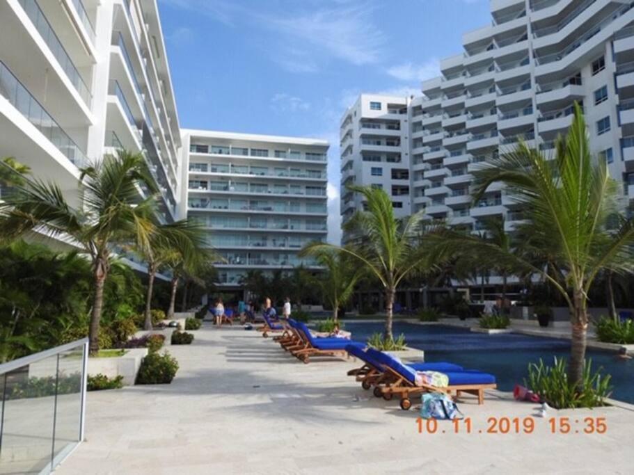 Hermoso Apartamento Con Todas Las Comodidades Acceso Directo A La Playa Morros Epic Sector La Boquilla Cumple Protocolos De Bioseguridad Cartagena エクステリア 写真