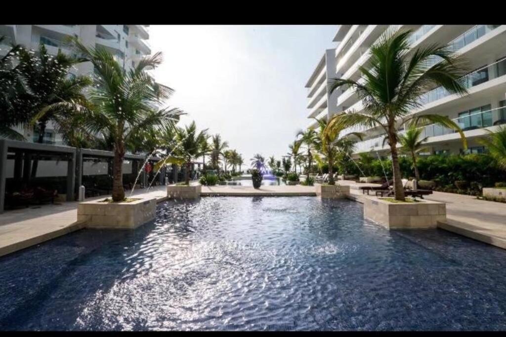 Hermoso Apartamento Con Todas Las Comodidades Acceso Directo A La Playa Morros Epic Sector La Boquilla Cumple Protocolos De Bioseguridad Cartagena エクステリア 写真