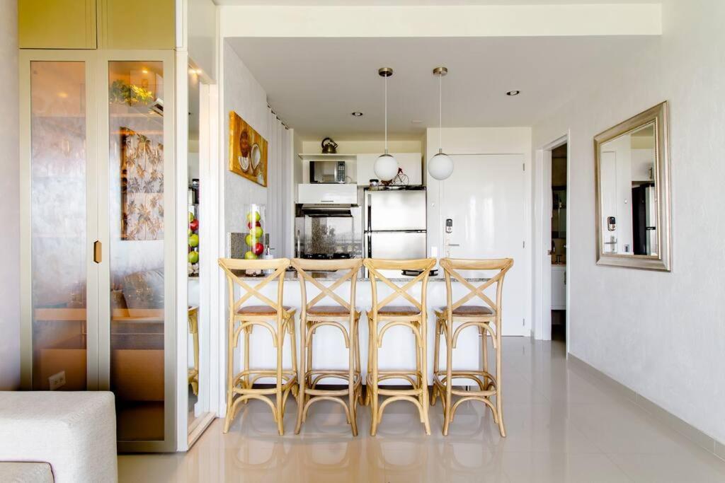 Hermoso Apartamento Con Todas Las Comodidades Acceso Directo A La Playa Morros Epic Sector La Boquilla Cumple Protocolos De Bioseguridad Cartagena エクステリア 写真
