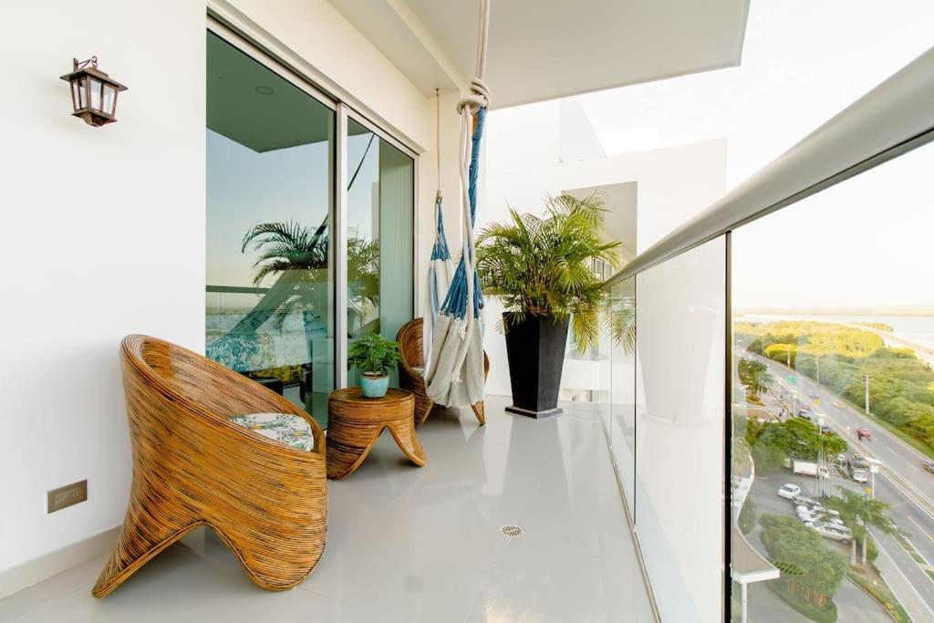 Hermoso Apartamento Con Todas Las Comodidades Acceso Directo A La Playa Morros Epic Sector La Boquilla Cumple Protocolos De Bioseguridad Cartagena エクステリア 写真