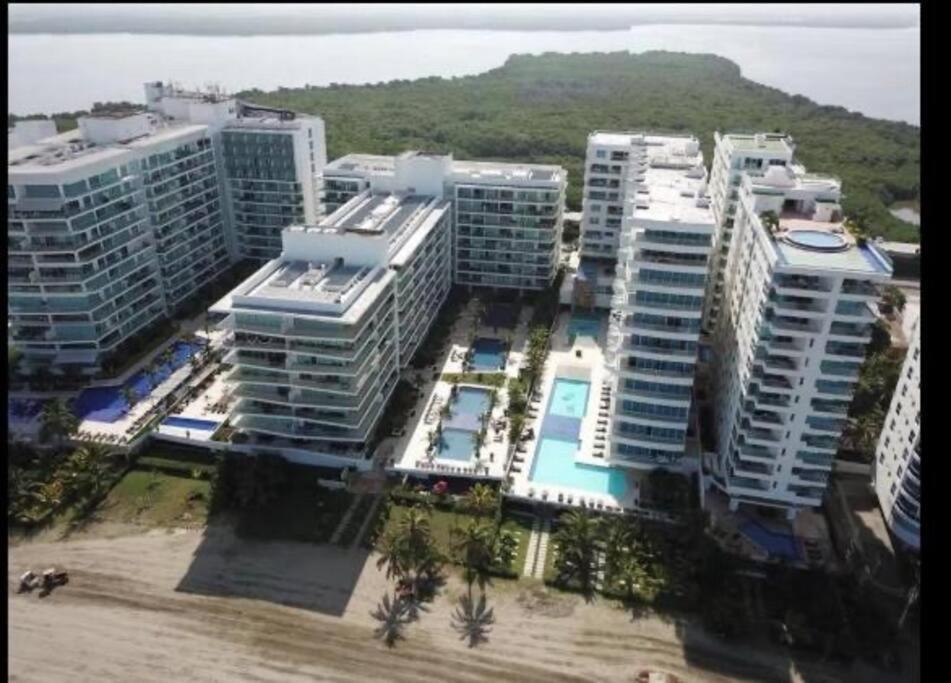 Hermoso Apartamento Con Todas Las Comodidades Acceso Directo A La Playa Morros Epic Sector La Boquilla Cumple Protocolos De Bioseguridad Cartagena エクステリア 写真