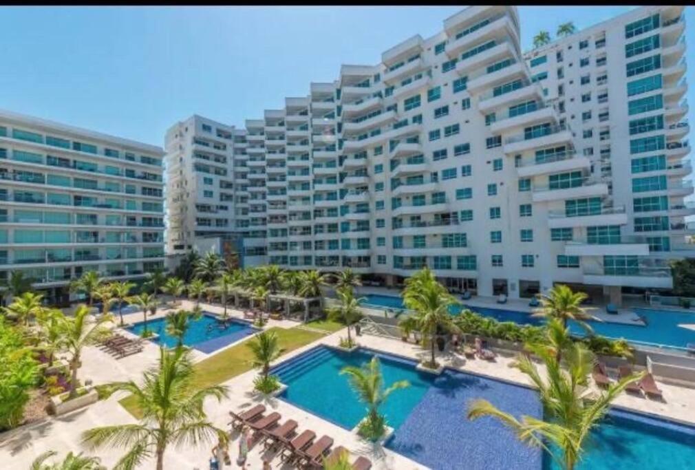 Hermoso Apartamento Con Todas Las Comodidades Acceso Directo A La Playa Morros Epic Sector La Boquilla Cumple Protocolos De Bioseguridad Cartagena エクステリア 写真